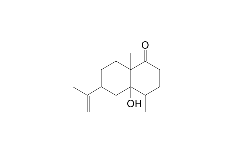 1(2H)-NAPHTALENONE, OCTAHYDRO-4a-HYDROXY-4,8a-DIMETHYL-6-(1-METHYLETHENYL)-