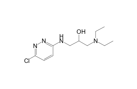 1-[(6-Chloro-3-pyridazinyl)amino]-3-(diethylamino)-2-propanol