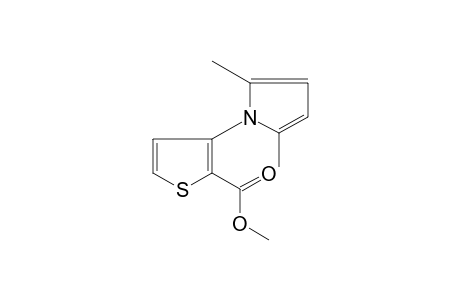 3-(2,5-dimethylpyrrol-1-yl)-2-thiophenecarboxylic acid, methyl etser