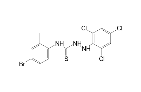4-(4-bromo-o-tolyl)-3-thio-1-(2,4,6-trichlorophenyl)semicarbazide