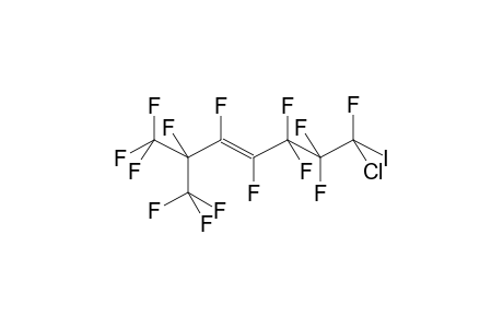 1-IODO-1-CHLOROPERFLUORO-6-METHYLHEPTENE-4