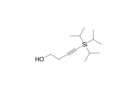 4-tri(Propan-2-yl)silyl-3-butyn-1-ol