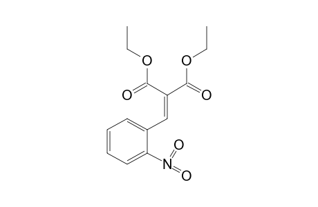 (o-nitrobenzylidene)malonic acid, diethyl ester