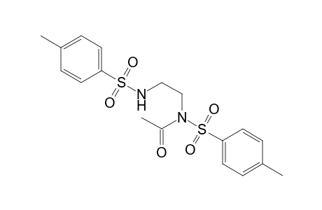 Benzenesulfonamide, N-acetyl-N-[2-(4-methyl-benzenesulfonylamino)ethyl]-4-methyl-