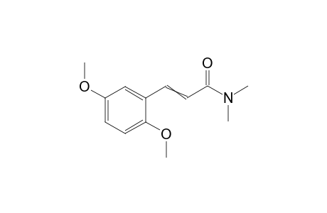 3-(2,5-dimethoxyphenyl)-N,N-dimethylacrylamide