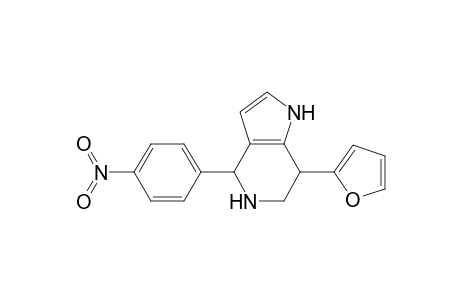 4-(4-Nitrophenyl)-7-(2-furyl)-4,5,6,7-tetrahydro-1H-pyrrolo[3,2-c]pyridine