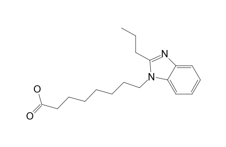 8-(2-Propyl-1H-benzo[d]imidazole-1-yl)octanoic acid