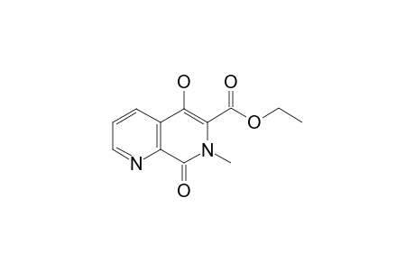 6-ETHOXYCARBONYL-5-HYDROXY-N-METHYL-1,7-NAPHTHYRIDIN-8(7H)-ONE