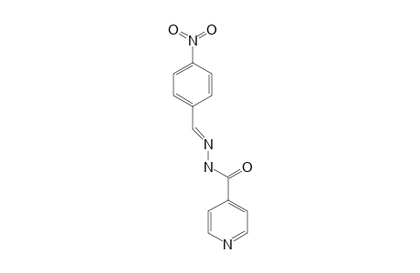 4-Pyridinecarboxylic acid, [(4-nitrophenyl)-methylene]hydrazide