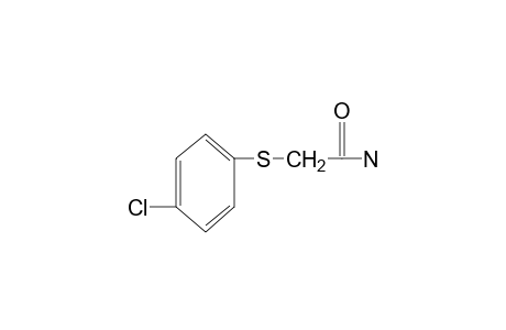 2-[(p-chlorophenyl)thio]acetamide