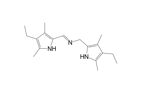 N-(3-Ethyl-2,4-dimethylpyrrol-5-yl-5-methylene)-N-(2,4-dimethyl-3-ethylpyrrole-5-methyl)amine