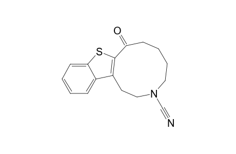Benzothieno[3,2-d]azecine-3(2H)-carbonitrile, 1,4,5,6,7,8-hexahydro-8-oxo-