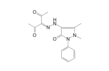 2,3,4-Pentanetrione 3-[(1,5-dimethyl-3-oxo-2-phenyl-2,3-dihydro-1H-pyrazol-4-yl)hydrazone]