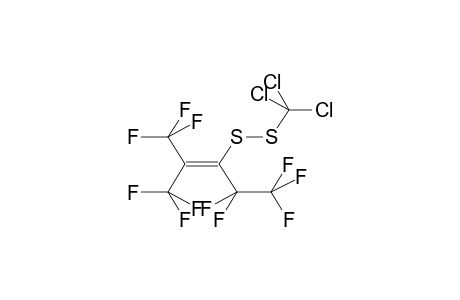 (PERFLUORO-1-ETHYL-2-METHYLPROPEN-1-YL)TRICHLOROMETHYLDISULPHIDE