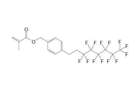 [4-(3,3,4,4,5,5,6,6,7,7,8,8,8-Tridecafluorooctyl)phenyl]methyl 2-methylprop-2-enoate