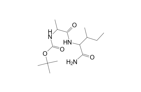 carbamic acid, [2-[[1-(aminocarbonyl)-2-methylbutyl]amino]-1-methyl-2-oxoethyl]-, 1,1-dimethylethyl ester
