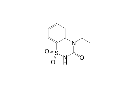 4-ETHYL-3,4-DIHYDRO-2H-1,2,4-BENZOTHIADIAZIN-3-ON-1,1-DIOXIDE