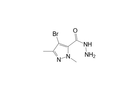 4-bromo-1,3-dimethyl-1H-pyrazole-5-carbohydrazide