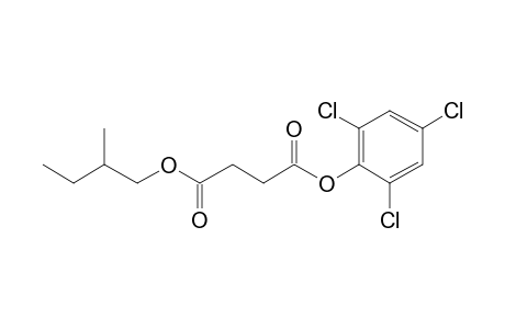 Succinic acid, 2,4,6-trichlorophenyl 2-methylbutyl ester