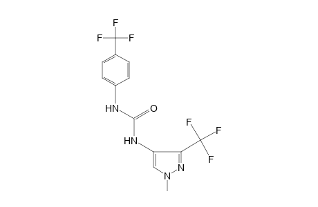 1-[1-METHYL-3-(TRIFLUOROMETHYL)PYRAZOL-4-YL]-3-(alpha,alpha,alpha-TRIFLUORO-p-TOLYL)UREA