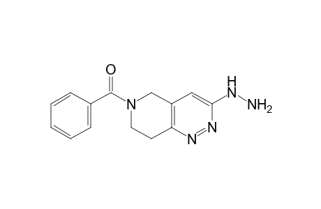 6-benzoyl-3-hydrazino-5,6,7,8-tetrahydropyrido[4,3-c]pyridazine