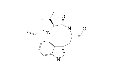 (-)-N(13)-DESMETHYL-N(13)-ALLYLINDOLACTAM-V;TWIST-CONFORMER