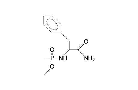 N-(Methoxy-methyl-phosphinyl)-L-phenylalanine amide