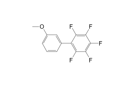 2,3,4,5,6-Pentafluoro-3'-methoxy-1,1'-biphenyl