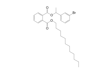 Phthalic acid, 1-(3-bromophenyl)ethyl dodecyl ester