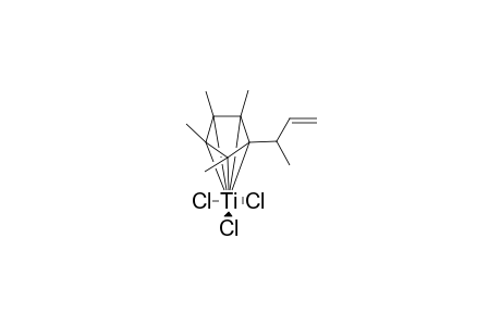 {.eta(5).-[1,2,3,4-Tetramethyl-5-(1'-methylallyl)cyclopentadienyl]-titanium trichloride