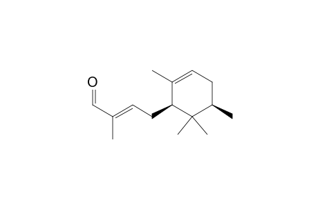 (1R,5S,E)-2-METHYL-4-(2,5,6,6-TETRAMETHYLCYCLOHEX-2-EN-1-YL)-BUT-2-ENAL