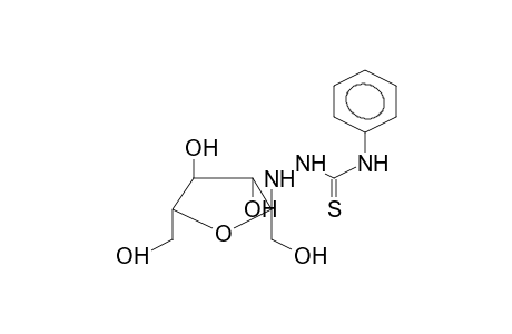 FRUCTOSE, 4-PHENYLTHIOSEMICARBAZONE (ALPHA-FURANOSE FORM)