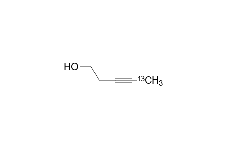 (5-13C)-3-Pentyn-1-ol