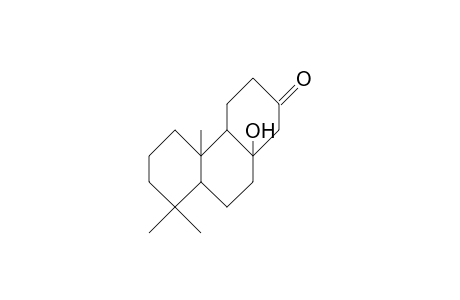 13-Deisopropyl-abietan-8b-ol-13-one