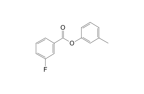 3-Fluorobenzoic acid (3-methylphenyl) ester