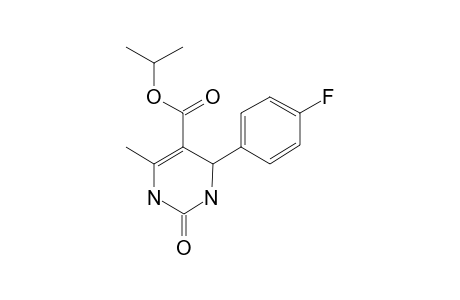 Isopropyl 4-(4-fluorophenyl)-6-methyl-2-oxo-1,2,3,4-tetrahydro-5-pyrimidinecarboxylate