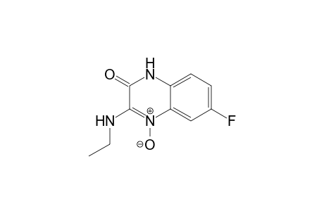 3-(Ethylamino)-6-fluoroquinoxalin-2(1H)-one 4-Oxide