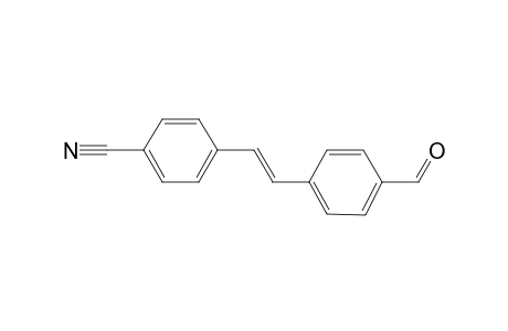 4-[(E)-2-(4-formylphenyl)ethenyl]benzonitrile