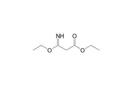 Propanoic acid, 3-ethoxy-3-imino-, ethyl ester