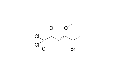 5-Bromo-1,1,1-trichloro-4-methoxy-3-hexen-2-one