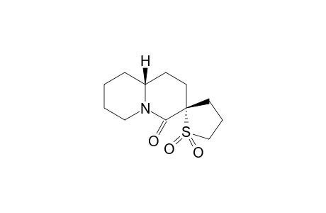 octahydrospiro[2H-quinolizine-3(4H),2'(3'H)-thiophen]-4-one, 1',1'-dioxide(isomer B)