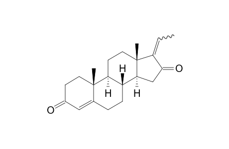 4,17(20)-(cis/trans)-Pregnadien-3,16-dione