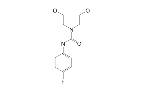 1,1-bis(2-hydroxyethyl)-3-(p-fluorophenyl)urea