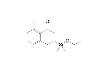 2'-[2-(Ethoxydimethylsilyl)ethyl]-6'-methylactophenone