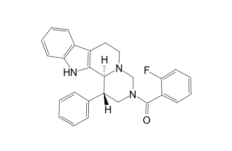 (2-Fluoro-phenyl)-((1S,12bS)-1-phenyl-1,2,6,7,12,12b-hexahydro-pyrimido[1',6':1,2]pyrido[3,4-b]indol-3-yl)-methanone