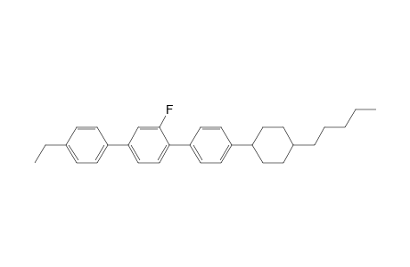 4-(4-ethylphenyl)-2-fluoro-1-[4-(4-pentylcyclohexyl)phenyl]benzene (Autogenerated0