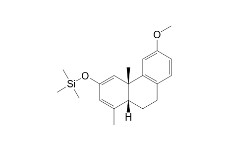 12-Methoxy-2-trimethylsilyloxy-19-nor-5.beta.-podocarpa-1,3,8,11,13-pentaene