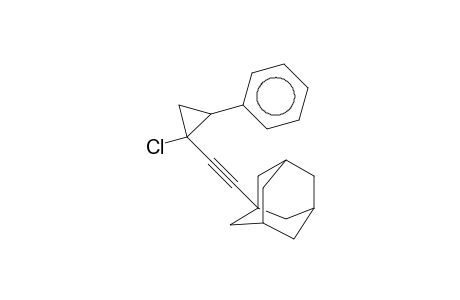 1-(ADAMANTHYL-1)-2-(1-CHLORO-2-PHENYLCYCLOPROPYL)ACETYLENE