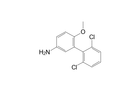 2',6'-Dichloro-6-methoxybiphenyl-3-amine