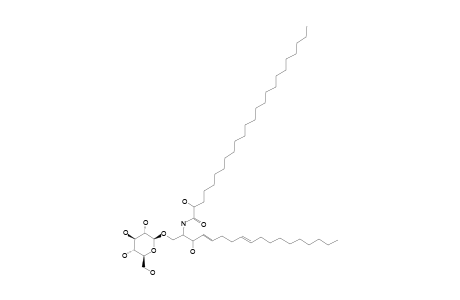 (4E)-1-O-(BETA-D-GLUCOPYRANOSYL)-N-(2'-HYDROXYTETRACOSANOYL)-4,8-SPHINGADIENINE